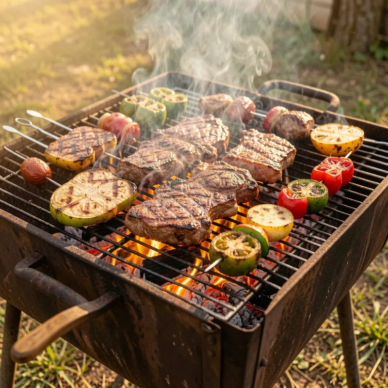 Recettes au barbecue